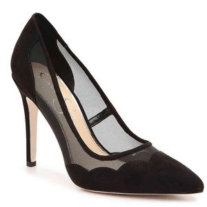 Jessica Simpson Black Pescanta Pumps